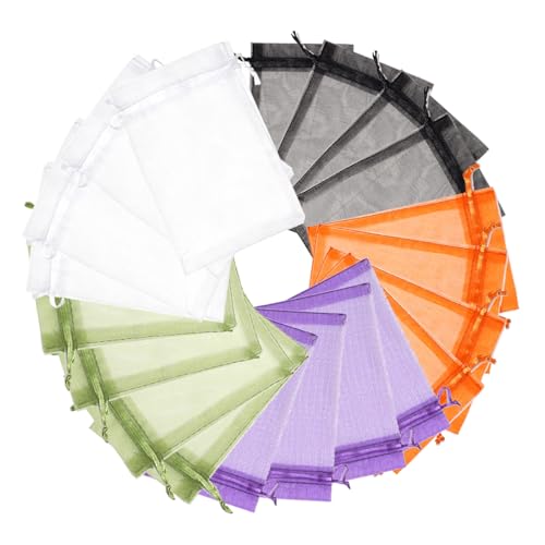 POPOYU Organzasäckchen 7x9 Orange,50 Stück Organzasäckchen Orange Klein,Tütchen Kindergeburtstag,Kleine Tüten für Süßigkeiten,Geschenktüten Kindergeburtstag für Weihnachten,Mixed Gifts Wrap Bags POPOYU Organzasäckchen 7x9 Orange,50 Stück Organzasäckchen Orange Klein,Tütchen Kindergeburtstag,Kleine Tüten für Süßigkeiten,Geschenktüten Kindergeburtstag für Weihnachten,Mixed Gifts Wrap Bags von POPOYU