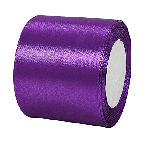POPOYU Satinband Dunkellila Breit,Dunkellila Satin Schleife Groß,Satinband 8cm Breit,Baumwoll SchleifeBreit,Schleifenband xxl für Verpacken von Geschenken Ostern Weihnachten Hochzeit Dekorieren Aut POPOYU Satinband Dunkellila Breit,Dunkellila Satin Schleife Groß,Satinband 8cm Breit,Baumwoll SchleifeBreit,Schleifenband xxl für Verpacken von Geschenken Ostern Weihnachten Hochzeit Dekorieren Aut von POPOYU