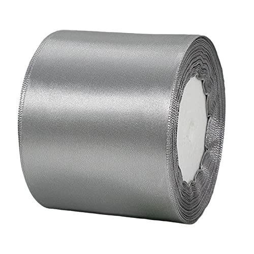 POPOYU Satinband Grau Breit,Grau Satin Schleife Groß,Satinband 8cm Breit,Baumwoll SchleifeBreit,Schleifenband xxl für Verpacken von Geschenken Ostern Weihnachten Hochzeit Dekorieren Aut POPOYU Satinband Grau Breit,Grau Satin Schleife Groß,Satinband 8cm Breit,Baumwoll SchleifeBreit,Schleifenband xxl für Verpacken von Geschenken Ostern Weihnachten Hochzeit Dekorieren Aut von POPOYU