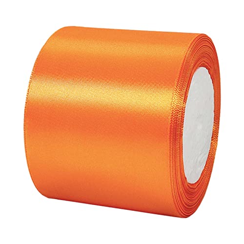POPOYU Satinband Orange Breit,Orange Satin Schleife Groß,Satinband 8cm Breit,Baumwoll SchleifeBreit,Schleifenband xxl für Verpacken von Geschenken Ostern Weihnachten Hochzeit Dekorieren Aut POPOYU Satinband Orange Breit,Orange Satin Schleife Groß,Satinband 8cm Breit,Baumwoll SchleifeBreit,Schleifenband xxl für Verpacken von Geschenken Ostern Weihnachten Hochzeit Dekorieren Aut von POPOYU