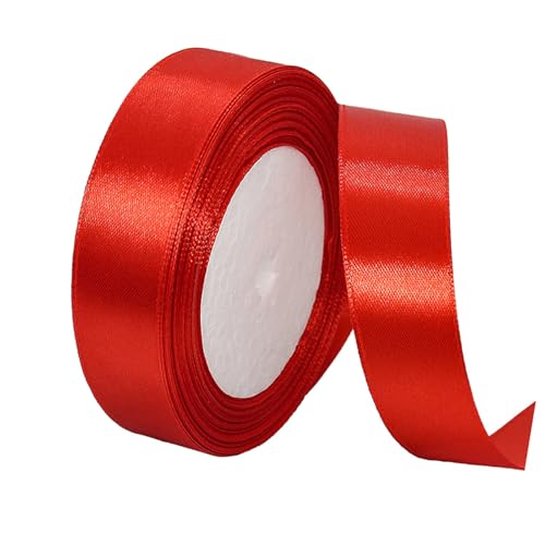 POPOYU Satinband Rot 25mm,Rot Band 2.5cm,Dekoration Präsent Geschenkband,23M Geschenkband Schleifenband für Kleid,Hochzeit,Geburtstag Geschenke,Satin Dekoband,Deko Band Geschenkverpackung POPOYU Satinband Rot 25mm,Rot Band 2.5cm,Dekoration Präsent Geschenkband,23M Geschenkband Schleifenband für Kleid,Hochzeit,Geburtstag Geschenke,Satin Dekoband,Deko Band Geschenkverpackung von POPOYU