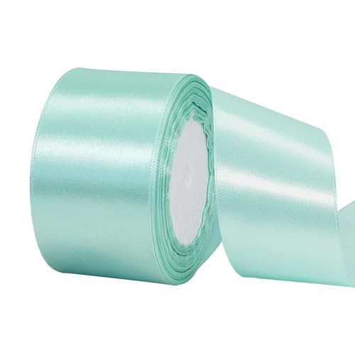POPOYU Satinband Smaragd 50mm, 23 Meters Dekoration Präsent Geschenkband breit Schleifenband, Stoffband für kleid Hochzeit, Taufe und Geburtstag Geschenke,Satin Dekoband, Deko Band Geschenkverpackung POPOYU Satinband Smaragd 50mm, 23 Meters Dekoration Präsent Geschenkband breit Schleifenband, Stoffband für kleid Hochzeit, Taufe und Geburtstag Geschenke,Satin Dekoband, Deko Band Geschenkverpackung von POPOYU
