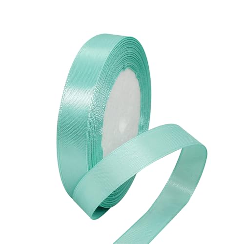 POPOYU Satinband Tiffani Blau 15mm,23Meters Dekoration Präsent Geschenkband Breit Schleifenband,Stoffband für Kleid Hochzeit,Taufe und Geburtstag Geschenke,Satin Dekoband,Deko Band Geschenkverpackung POPOYU Satinband Tiffani Blau 15mm,23Meters Dekoration Präsent Geschenkband Breit Schleifenband,Stoffband für Kleid Hochzeit,Taufe und Geburtstag Geschenke,Satin Dekoband,Deko Band Geschenkverpackung von POPOYU