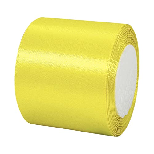 POPOYU Satinband Zitronengelb Breit,Zitronengelb Satin Schleife Groß,Satinband 8cm Breit,Baumwoll SchleifeBreit,Schleifenband xxl für Verpacken von Geschenken Ostern WeihnachtenHochzeit Dekorieren Aut POPOYU Satinband Zitronengelb Breit,Zitronengelb Satin Schleife Groß,Satinband 8cm Breit,Baumwoll SchleifeBreit,Schleifenband xxl für Verpacken von Geschenken Ostern WeihnachtenHochzeit Dekorieren Aut von POPOYU