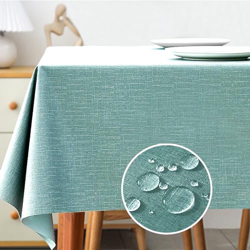 POPOYU Tischdecke Outdoor Wetterfest,140x180 Gartentischdecke Wachstischdecke Wachstuchtischdecke Meterware,Plastiktischdecke Abwischbare Wipeable Table Cloth für Wohnzimmer Garten Outdoor Balkon POPOYU Tischdecke Outdoor Wetterfest,140x180 Gartentischdecke Wachstischdecke Wachstuchtischdecke Meterware,Plastiktischdecke Abwischbare Wipeable Table Cloth für Wohnzimmer Garten Outdoor Balkon von POPOYU