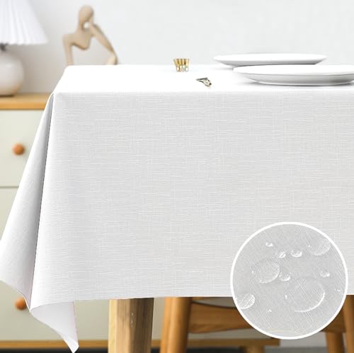 POPOYU Tischdecke Outdoor Wetterfest,140x180 Gartentischdecke Wachstischdecke Wachstuchtischdecke Meterware,Plastiktischdecke Abwischbare Wipeable Table Cloth für Wohnzimmer Garten Outdoor Balkon POPOYU Tischdecke Outdoor Wetterfest,140x180 Gartentischdecke Wachstischdecke Wachstuchtischdecke Meterware,Plastiktischdecke Abwischbare Wipeable Table Cloth für Wohnzimmer Garten Outdoor Balkon von POPOYU