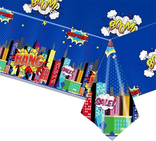 Pinke Marvel-Tischdecke, Superhelden-Party-Tischdecke, Marvel-Party-Tischdecke für Mädchen, 130 x 220 cm, Kunststoff, Marvel Avengers, Spiderman, Stadt, Tischdecke, Party für Kindergeburtstag, Pinke Marvel-Tischdecke, Superhelden-Party-Tischdecke, Marvel-Party-Tischdecke für Mädchen, 130 x 220 cm, Kunststoff, Marvel Avengers, Spiderman, Stadt, Tischdecke, Party für Kindergeburtstag, von POPOYU
