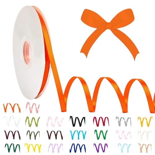 Satinband, 6 mm, Polyester, 91 m, für Geschenkverpackungen, Bastelarbeiten, Geschenkverpackungen, Luftballons, Schleifen, Hochzeitsdekorationen Satinband, 6 mm, Polyester, 91 m, für Geschenkverpackungen, Bastelarbeiten, Geschenkverpackungen, Luftballons, Schleifen, Hochzeitsdekorationen von POPOYU