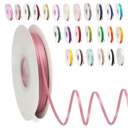Satinband Bohnenpastenpulver 3mm,91m Satinbänder Schleifenband Dekoband Doppelseitig Geschenkband Geschenkverpackung Bänder zum Luftballons Blume Handgefertigt Wide Satin Ribbon 0.3CM for Wedding Car Satinband Bohnenpastenpulver 3mm,91m Satinbänder Schleifenband Dekoband Doppelseitig Geschenkband Geschenkverpackung Bänder zum Luftballons Blume Handgefertigt Wide Satin Ribbon 0.3CM for Wedding Car von POPOYU