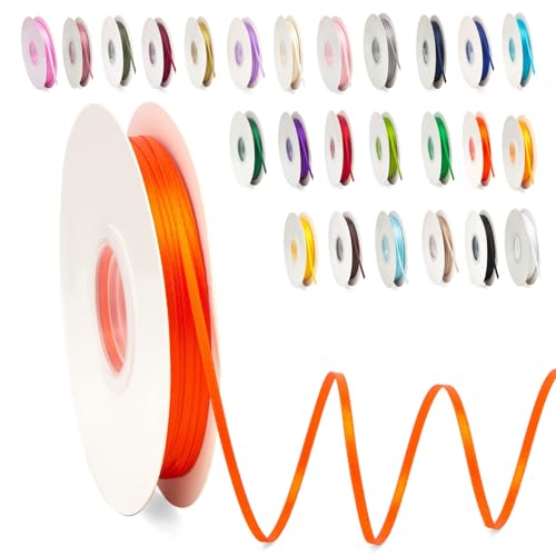 Satinband Orange 3mm, 91m Satinbänder Schleifenband Dekoband Doppelseitig Geschenkband Geschenkverpackung Bänder zum Luftballons Blume Handgefertigt Weihnachten Wide Satin Ribbon 0.3CM for Wedding Car Satinband Orange 3mm, 91m Satinbänder Schleifenband Dekoband Doppelseitig Geschenkband Geschenkverpackung Bänder zum Luftballons Blume Handgefertigt Weihnachten Wide Satin Ribbon 0.3CM for Wedding Car von POPOYU