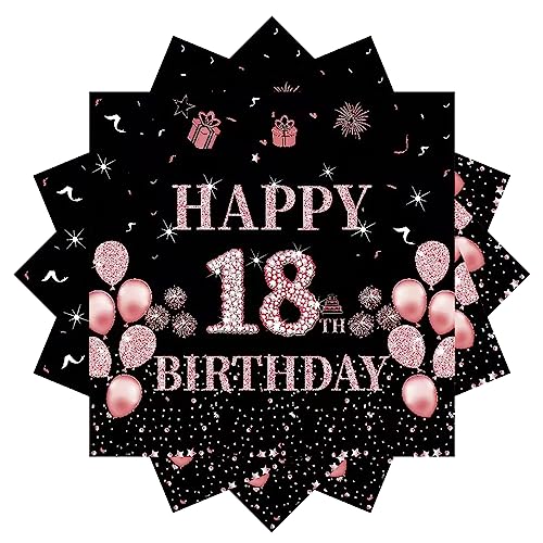 Tischdecke 18 Geburtstag,Roségold Tischdeko Geburtstag Mädchen,137*274cm Tischdecke Party Deko Geburtstag,Tischdecken Dekoration für Geburtstagsfeier,Happy 18th Birthday Tischdecke für 18. Geburtstag Tischdecke 18 Geburtstag,Roségold Tischdeko Geburtstag Mädchen,137*274cm Tischdecke Party Deko Geburtstag,Tischdecken Dekoration für Geburtstagsfeier,Happy 18th Birthday Tischdecke für 18. Geburtstag von POPOYU