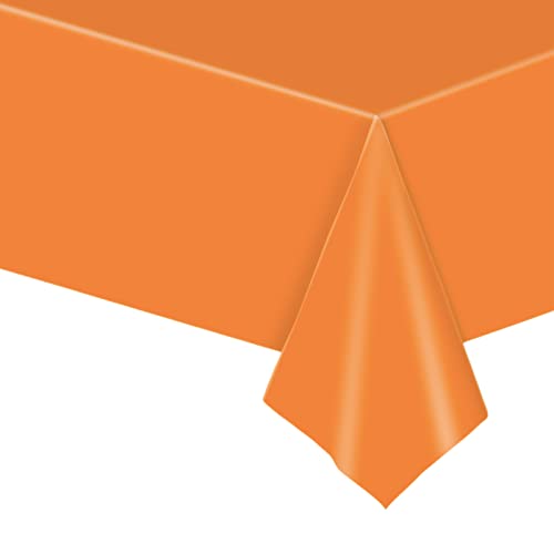 Tischdecke Orange Einweg Tischdecke Tischtuch Plastiktischdecke 137x274cm,Tischtuch Rechteckige Tischabdeckung Gartentischdecke Outdoor Table Cloth für Gastronomie,Feste,Party,Hochzeiten oder Haushalt Tischdecke Orange Einweg Tischdecke Tischtuch Plastiktischdecke 137x274cm,Tischtuch Rechteckige Tischabdeckung Gartentischdecke Outdoor Table Cloth für Gastronomie,Feste,Party,Hochzeiten oder Haushalt von POPOYU