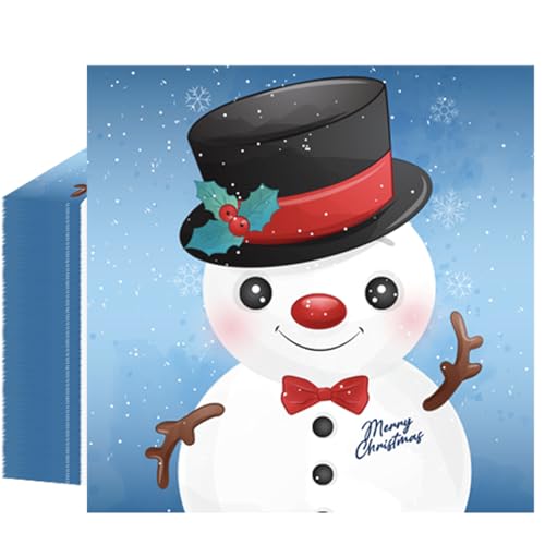 Weihnachtsservietten Papier 20 Stück Weihnachten Servietten Blau Winterservietten Tischdeko 33x33cm Weihnachten Deko Fröhliche Weihnachten Servietten Xmas Napkins Papierservietten für Weihnachtstisch Weihnachtsservietten Papier 20 Stück Weihnachten Servietten Blau Winterservietten Tischdeko 33x33cm Weihnachten Deko Fröhliche Weihnachten Servietten Xmas Napkins Papierservietten für Weihnachtstisch von POPOYU