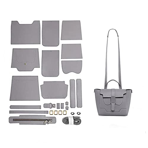 POPSEWING Leder-Maestro-Taschen-DIY-Set, DIY-Umhängetasche mit Nähset, DIY-handgefertigtes Taschen-Set für Mutter, Freundin, Geburtstagsgeschenk von POPSEWING