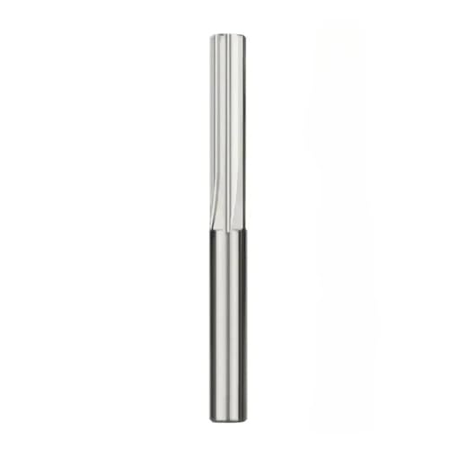 1 Stück maschinenbeschichtete Reibahle mit spiralförmiger Nut aus Hartmetall, Reibahle mit gerader Nut, H7-Toleranz, CNC-Werkzeug(Silver,9.2mm) von POQAX