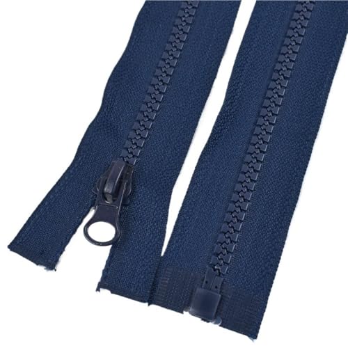 3 Stück Harzreißverschlüsse Nr. 5, Länge 40 cm – 120 cm, präziser offener Auto-Lock-Reißverschluss for DIY-Nähzubehör(330,80cm) von POQAX