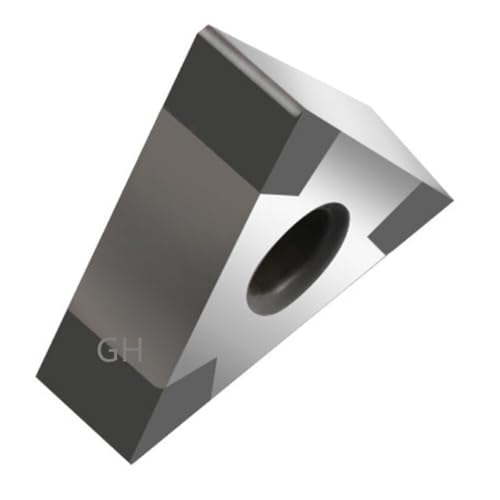 POQAX 1 Stück CBN-Einsätze for Gusseisen und Stahl, Dreheinsatz der WNMG/TNMG-Serie, CNC-Dreh- und Fräswerkzeuge(TNMG160404 CBN-6) von POQAX