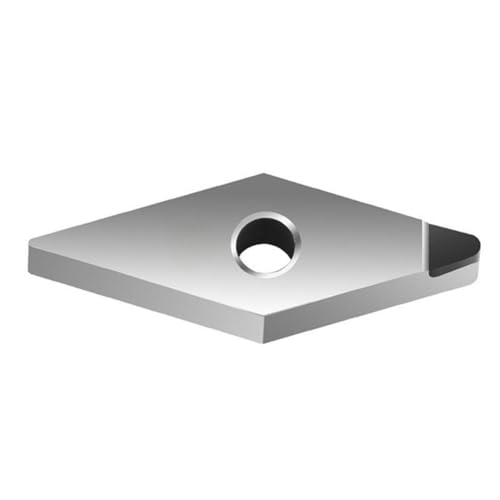 POQAX 1 Stück CNC-Hartmetallspitzen-Einsatzschneider, VCGT160402 VCGT160404 VCGT160408 Drehwerkzeug for Aluminiumlegierung(VCGT160408 R0.8) von POQAX