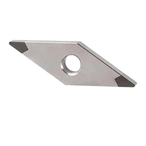 POQAX 1 Stück CNC-Innendrehwerkzeug CBN2T CBN PCD, VCMT VCGT VNMG Diamant PCD CBN Dreheinsätze 110302-160408(160404,CBN 2T_2PCS_VNMG) von POQAX