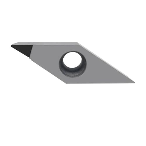 POQAX 1 Stück CNC-Innendrehwerkzeug CBN2T CBN PCD, VCMT VCGT VNMG Diamant PCD CBN Dreheinsätze 110302-160408(160408,CBN_6PCS_VCGT) von POQAX