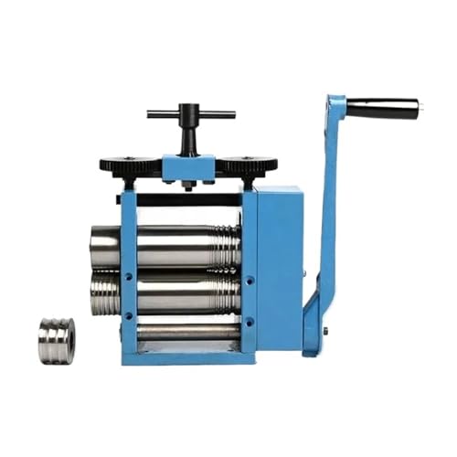 POQAX Schmuckwalzmaschine 250 x 135 x 220 mm, Schmuckdrahtwalzwerk, Laminiermaschine, 1 Stück von POQAX