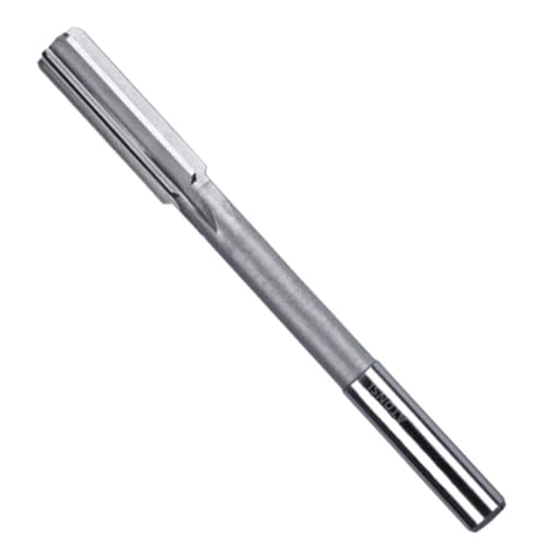 Präzisionsreibahle aus Schnellarbeitsstahl H7 for Maschinenfutter-Fräsreibahle mit rundem Schaft, gerade, 1 Stück(1/4 inch) von POQAX