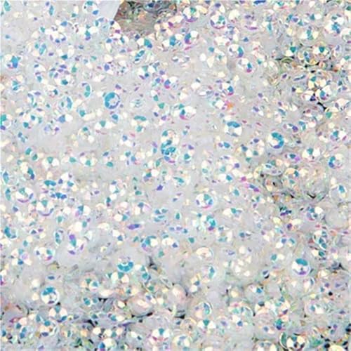 Transparente Pailletten, 3–30 mm, Kleidungszubehör, flache/becherförmige, runde, lose PVC-Pailletten for Hochzeitsdekoration, 10 g(25mm ab clear) von POQAX
