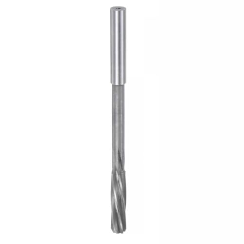 W6542 HSS-Reibahle mit Spiralnut for Maschinen, H7 CNC-Werkzeug-Spiralreibahle for präzises Schneiden von Metall und Stahl(8mm) von POQAX
