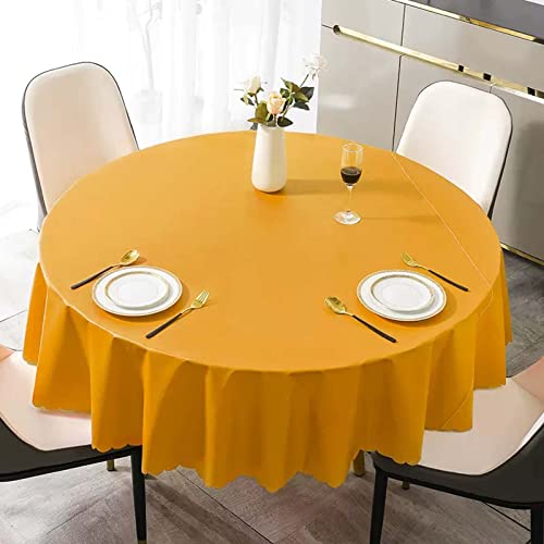 Tischdecke, rund, wasserdicht, 240 cm – PVC, schmutzabweisend, Wachstuch, für Küche, Picknick, Outdoor, Garten Tischdecke, rund, wasserdicht, 240 cm – PVC, schmutzabweisend, Wachstuch, für Küche, Picknick, Outdoor, Garten von PORUTE
