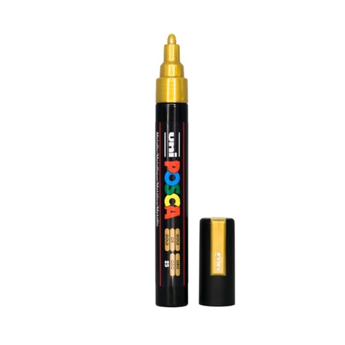 POSCA Acrylfarben-Marker, goldfarben, PC-5M, Medium POSCA Acrylfarben-Marker, goldfarben, PC-5M, Medium von POSCA