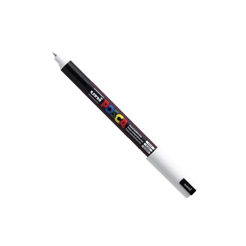 POSCA PC1MR Marker, weiß, kalibrierte Spitze, Extra-F POSCA PC1MR Marker, weiß, kalibrierte Spitze, Extra-F von POSCA