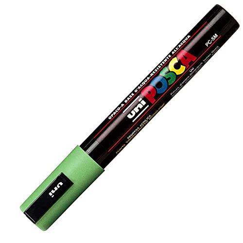 POSCA Uni PC-5M Marker, Hellgrün, 6 Stück POSCA Uni PC-5M Marker, Hellgrün, 6 Stück von POSCA