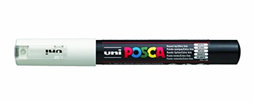 POSCA pc-1 m Extra Fein Marker – Weiß von POSCA