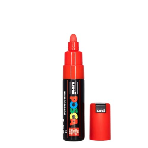 POSCA 181321 - POSCA Marker mit breiter Rundspitze, rot von POSCA