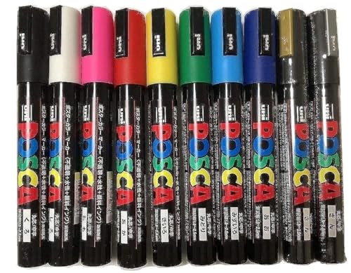 POSCA Colouring PC-5M Marker, 10 Stück POSCA Colouring PC-5M Marker, 10 Stück von POSCA