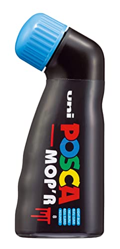 Posca MOP'R PCM-22 Permanentmarker auf Wasserbasis, runde Spitze, 3 mm – 19 mm, für Kunst und Handwerk, Verwendung auf verschiedenen Oberflächen, auf Holz, Metall, Papier, Leinwand, Karton, Glas, Posca MOP'R PCM-22 Permanentmarker auf Wasserbasis, runde Spitze, 3 mm – 19 mm, für Kunst und Handwerk, Verwendung auf verschiedenen Oberflächen, auf Holz, Metall, Papier, Leinwand, Karton, Glas, von POSCA