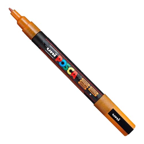 Posca PC-3M-Marker von UNi-Ball, in 40 Farben erhältlich! glitter orange Posca PC-3M-Marker von UNi-Ball, in 40 Farben erhältlich! glitter orange von POSCA