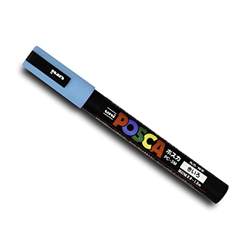 Posca PC-3M-Marker von UNi-Ball, in 40 Farben erhältlich! hellblau von POSCA