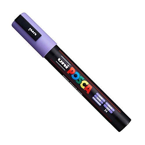 Posca PC-5M Marker von Uni-Ball, in 35 Farben erhältlich blaumetallic von POSCA