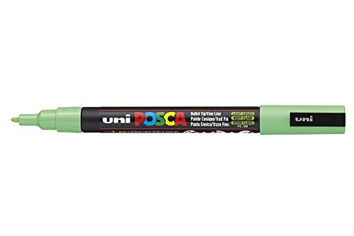 Uni-Ball Posca PC-3M Marker, Hellgrün, 1 Stück von POSCA