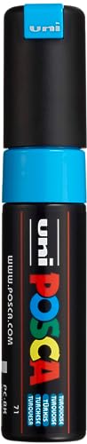 POSCA 182679 - POSCA Marker mit breiter Keilspitze, neon, Türkis von POSCA