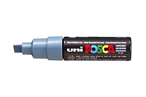 Uni-Ball PC-8K Posca Marker, schiefergrau Uni-Ball PC-8K Posca Marker, schiefergrau von POSCA