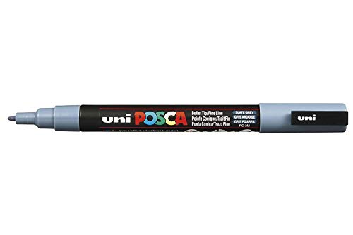 Uni-Ball Posca Marker PC-3M – Schiefergrau – Einzelstift Uni-Ball Posca Marker PC-3M – Schiefergrau – Einzelstift von POSCA