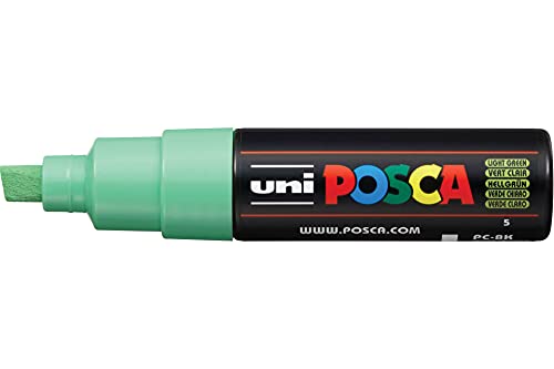 Uni Posca Marker PC- 8 K, Glasschreiber, Spitzenbreite 8 mm, Grün von POSCA