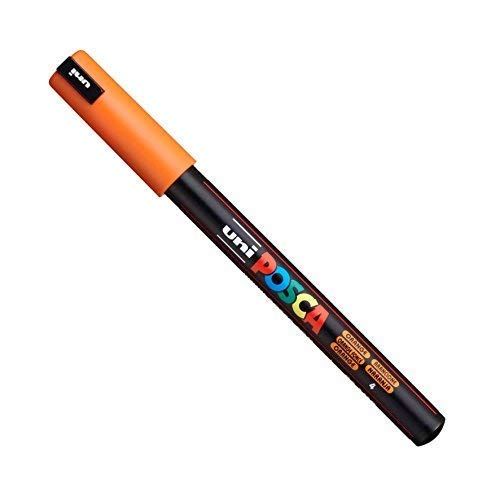 Uni Posca PC-1MR Marker, in 16 Farben erhältlich Orange von POSCA