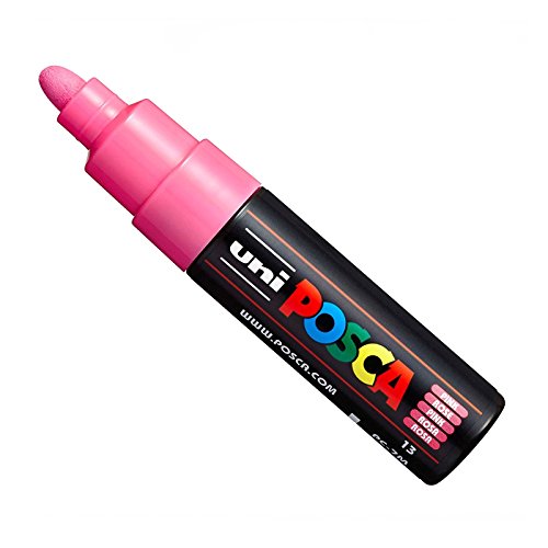 Uni Posca PC-7M, Marker, Kunststift – großes Kugelspitze 4,5–5,5 mm – 15 Farben rose Uni Posca PC-7M, Marker, Kunststift – großes Kugelspitze 4,5–5,5 mm – 15 Farben rose von POSCA