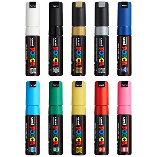 Uni Posca PC-8K Paint Pen Art Marker Pen - 10 Stifte Set Uni Posca PC-8K Paint Pen Art Marker Pen - 10 Stifte Set von POSCA