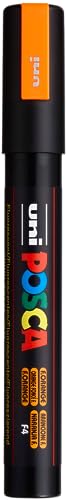 POSCA uni-ball 182576 - POSCA Markierstift mit mittelfeiner Rundspitze, neon orange POSCA uni-ball 182576 - POSCA Markierstift mit mittelfeiner Rundspitze, neon orange von POSCA