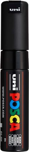 uni-ball 182699 – Marker POSCA mit breiter Keilspitze, PC-8K, schwarz, 1 Stück uni-ball 182699 – Marker POSCA mit breiter Keilspitze, PC-8K, schwarz, 1 Stück von Uni-Ball