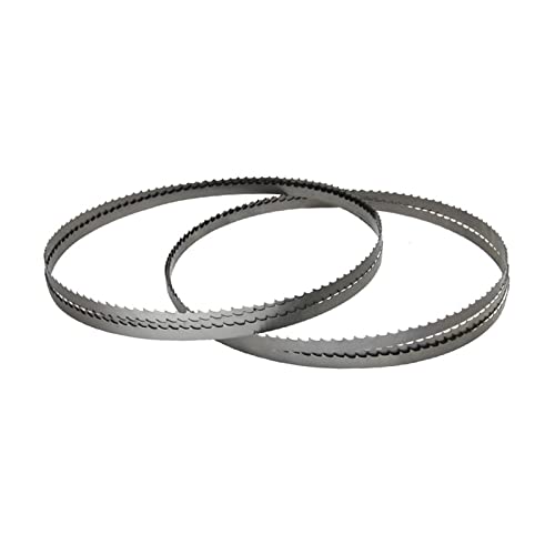 2 Stück 56-1/8 Zoll x 1/4 Zoll x 14 TPI Bandsägeblätter, tragbares Sägeband mit hoher Steifigkeit, for 8-Zoll-Schneidbandsäge 2 Stück 56-1/8 Zoll x 1/4 Zoll x 14 TPI Bandsägeblätter, tragbares Sägeband mit hoher Steifigkeit, for 8-Zoll-Schneidbandsäge von POTUBI